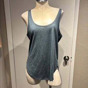 Nostalgia Denim Blue Tank Top